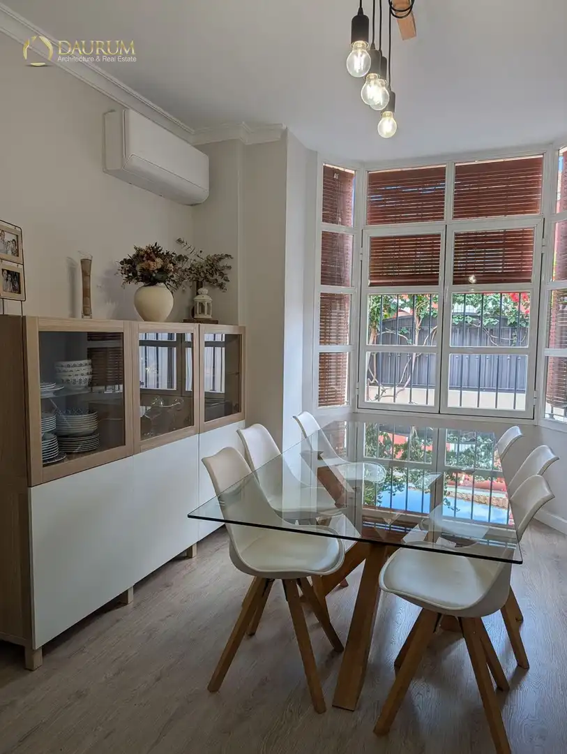 Dining room of Detached homes for sale in Espartinas  with Air Conditioner, Heating and Private garden