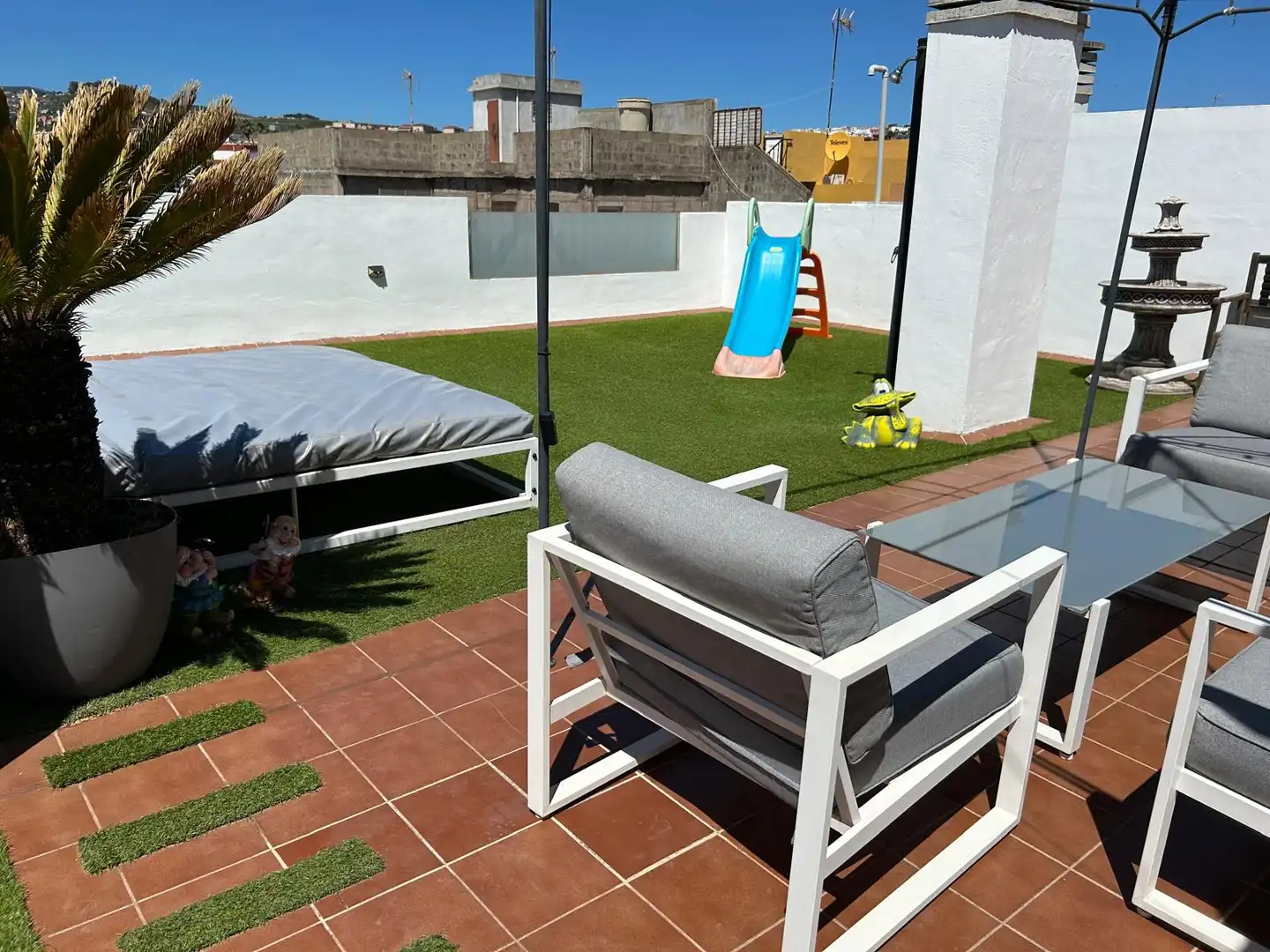 Terrace of Flat for sale in San Cristóbal de la Laguna  with Terrace and Storage room