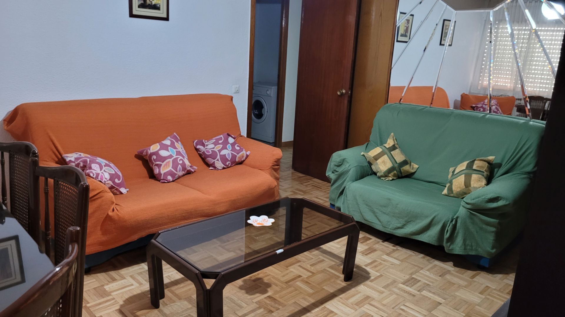 Living room of Flat to rent in Cuenca Capital  with Heating, Furnished and Oven