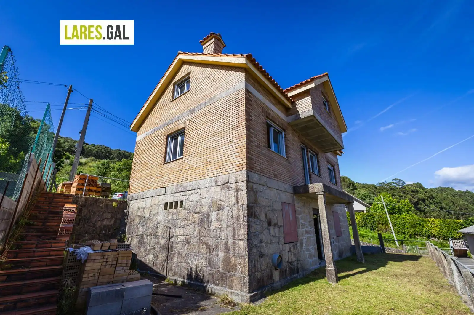 Exterior view of Houses for sale in Moaña  with Terrace