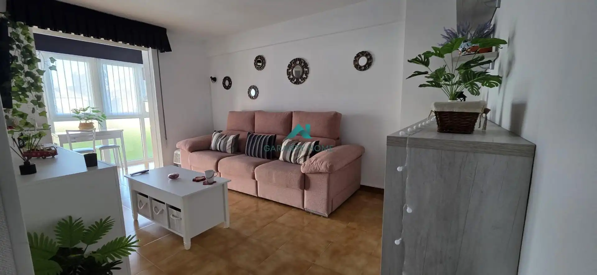 Living room of Study for rent in Laredo  with Heating and Furnished