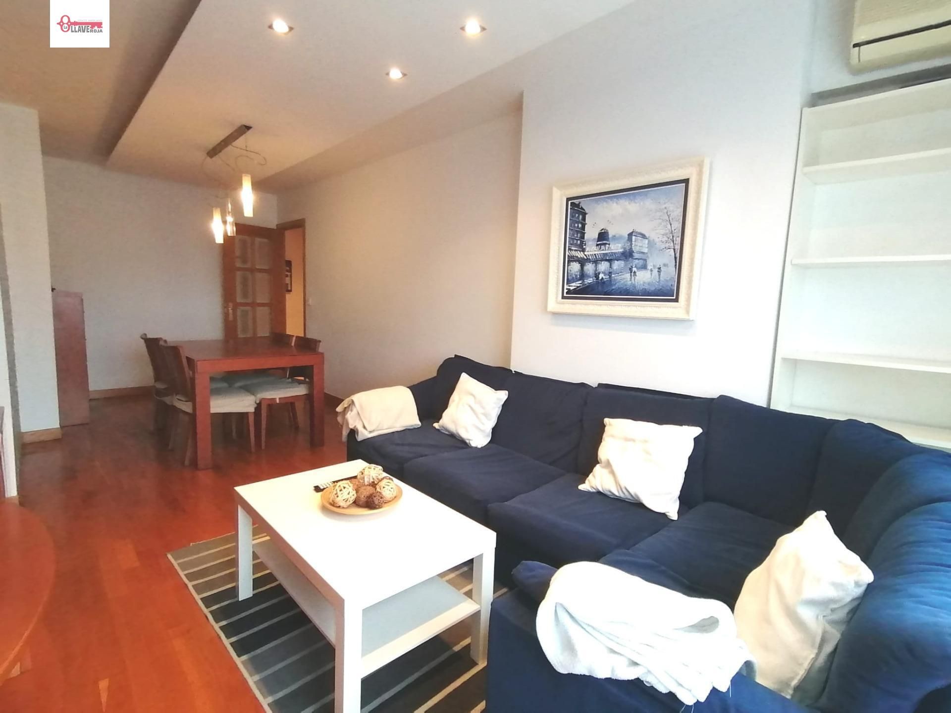 Sala d'estar de Pis de lloguer en Burgos Capital amb Aire condicionat i Parquet