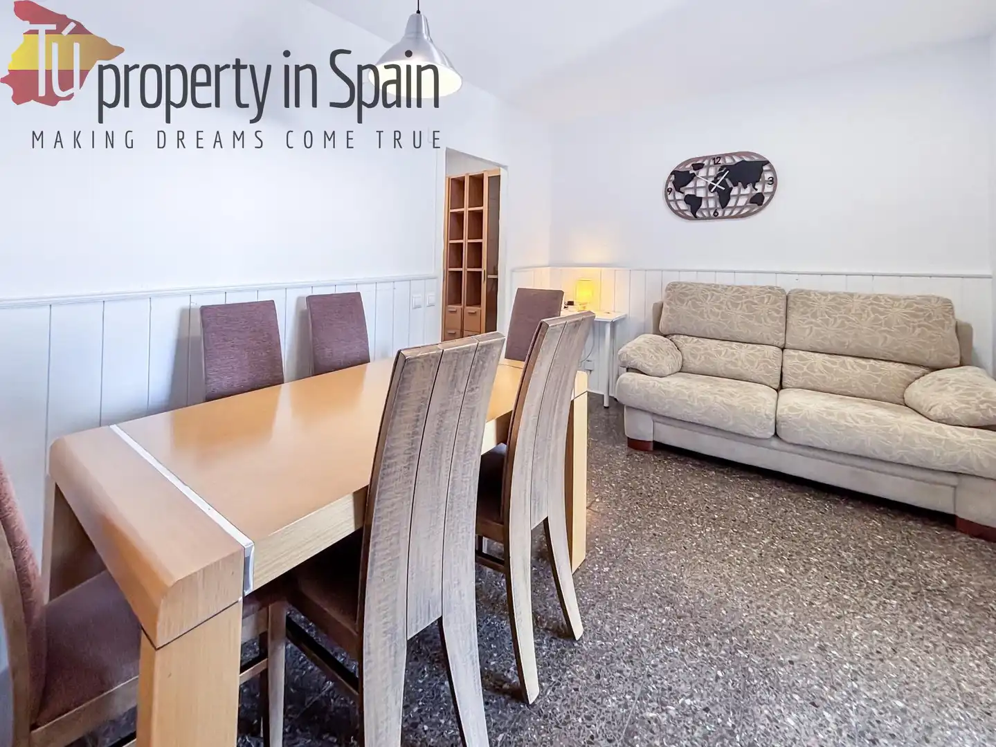 Dining room of Flat for share in Alicante / Alacant  with Furnished