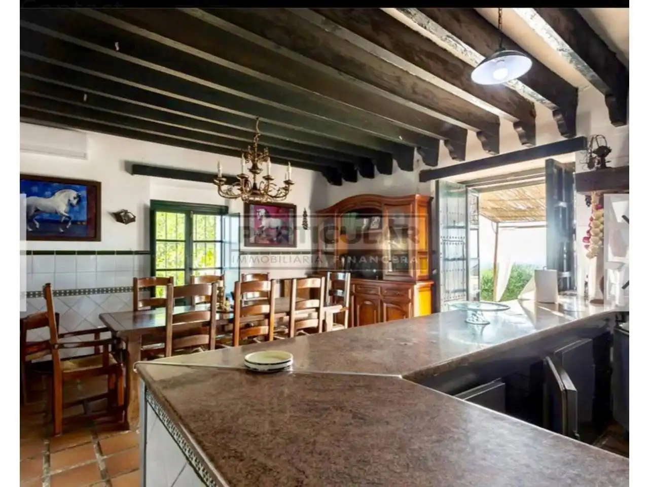 Kitchen of Houses for sale in Alcalá de Guadaira  with Air Conditioner, Heating and Private garden