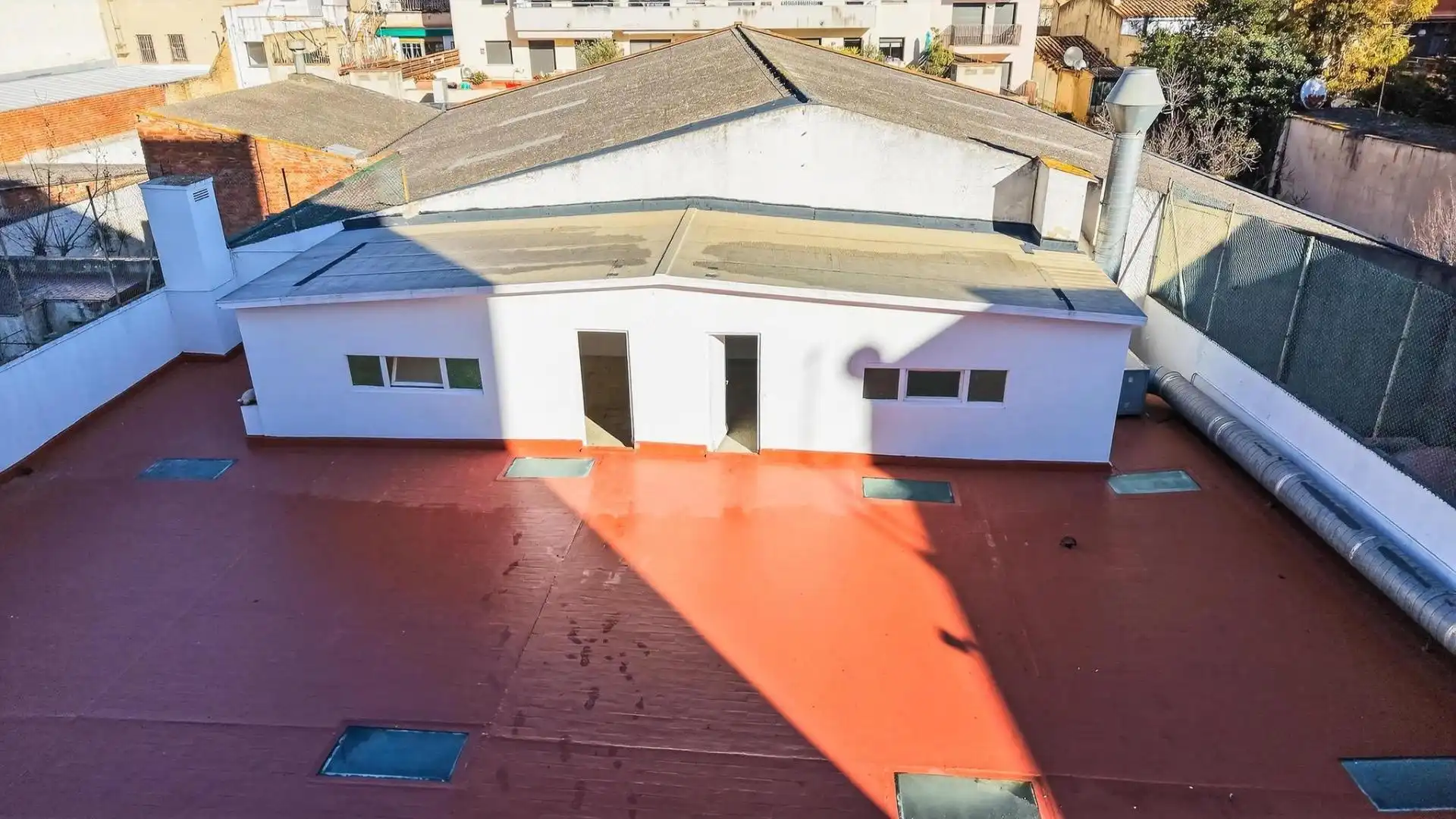 Vista exterior de Pis en venda en Figueres amb Aire condicionat, Calefacció i Parquet