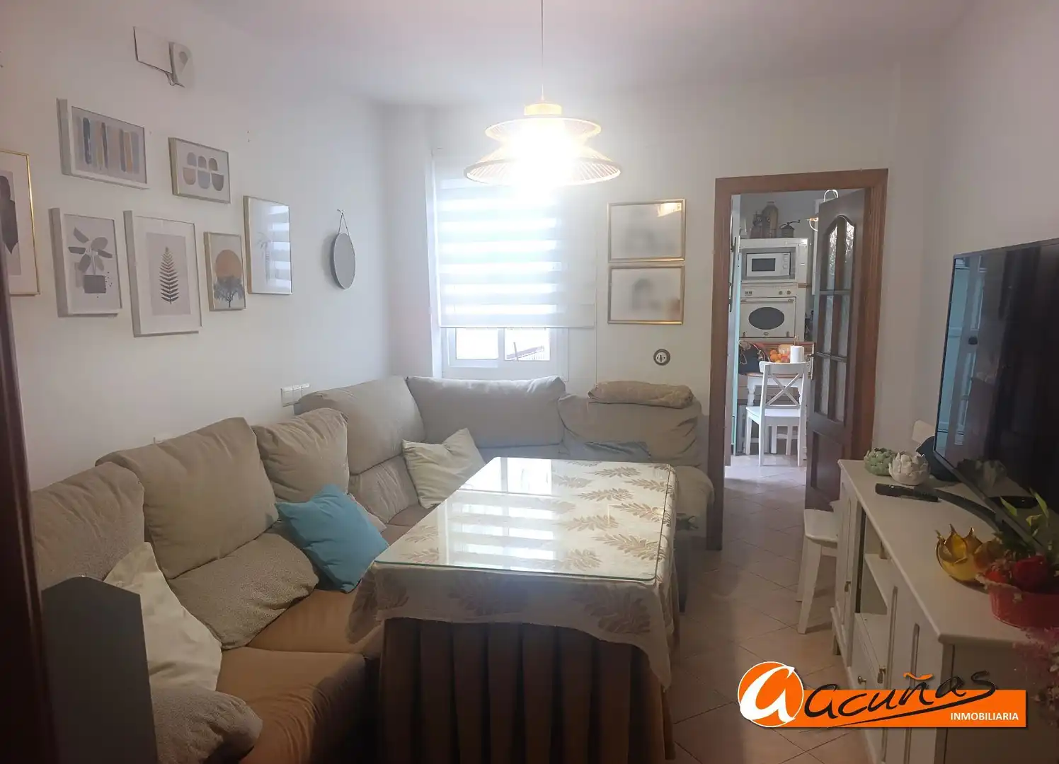 Wohnzimmer von Einfamilien-Reihenhaus zum Verkauf in Palenciana mit Terrasse