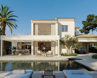 Exterior view of Single-family semi-detached for sale in Calvià  with Air Conditioner and Swimming Pool