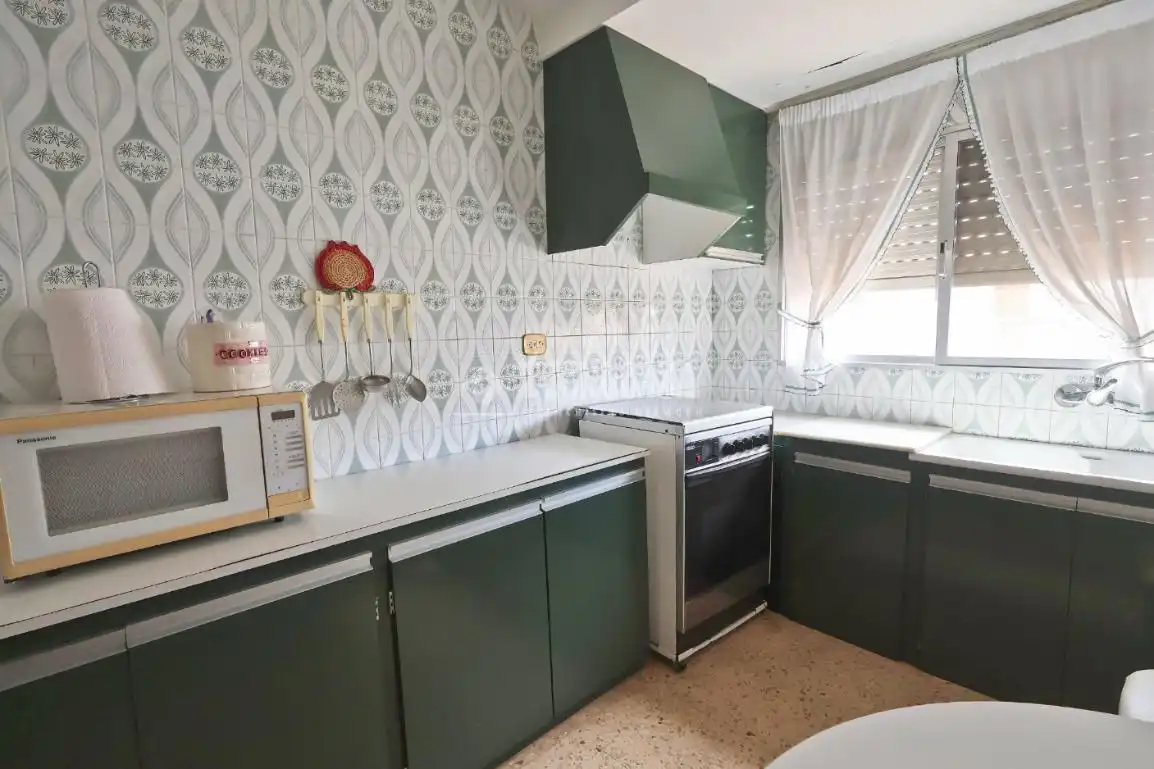 Kitchen of Flat for sale in Estivella  with Air Conditioner and Balcony