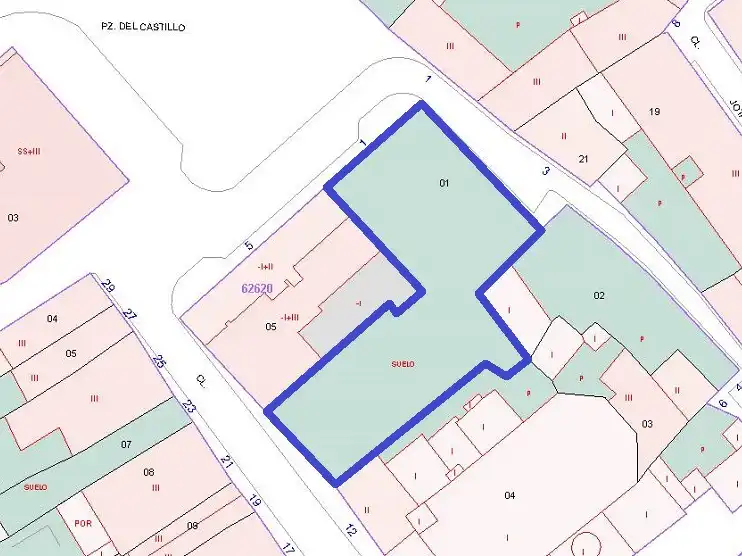 Terreny residencial en venda a Plaza Castillo 1, imagen 2