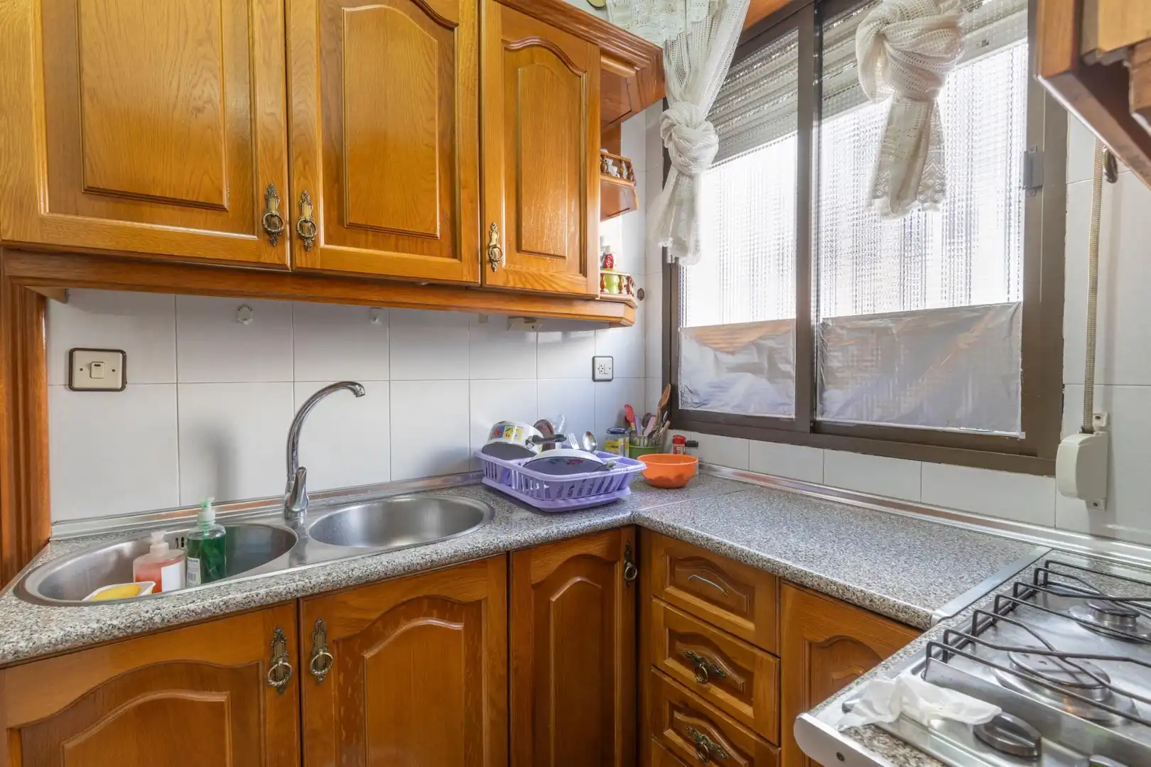 Cocina de Casa o chalet en venta en Campotéjar con Aire acondicionado y Amueblado