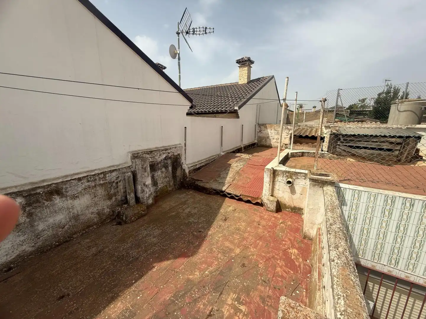 Terrassa de Casa o xalet en venda en Cartagena