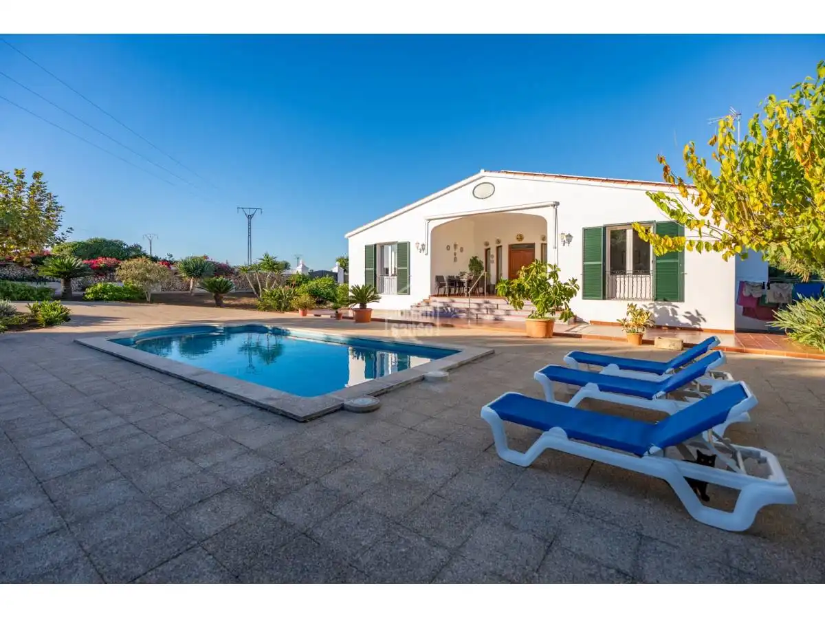 Xalet amb piscina en venda a Sant Lluís - S'Ullestrar - Torret, imagen 2