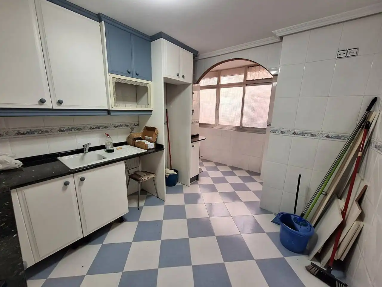 Kitchen of Flat for sale in Fuenlabrada  with Heating and Terrace