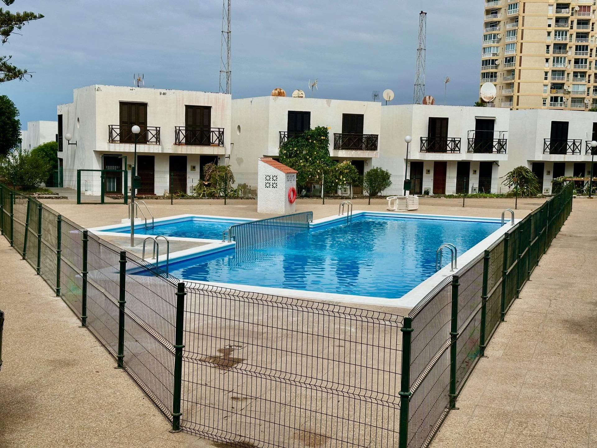 Swimming pool of Single-family semi-detached to rent in Arona  with Terrace, Balcony and Alarm