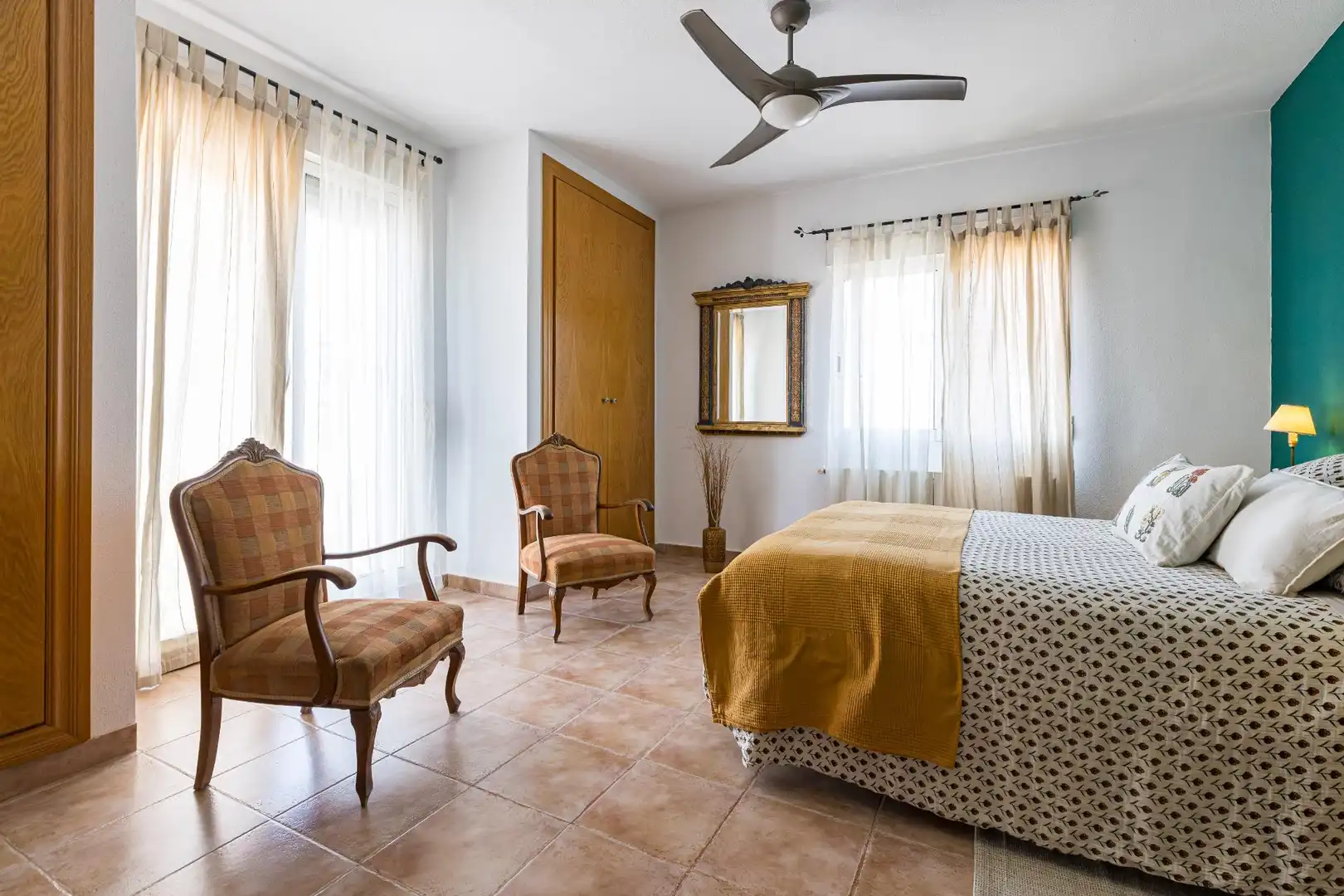 Bedroom of Houses for sale in Molina de Segura  with Air Conditioner, Private garden and Terrace