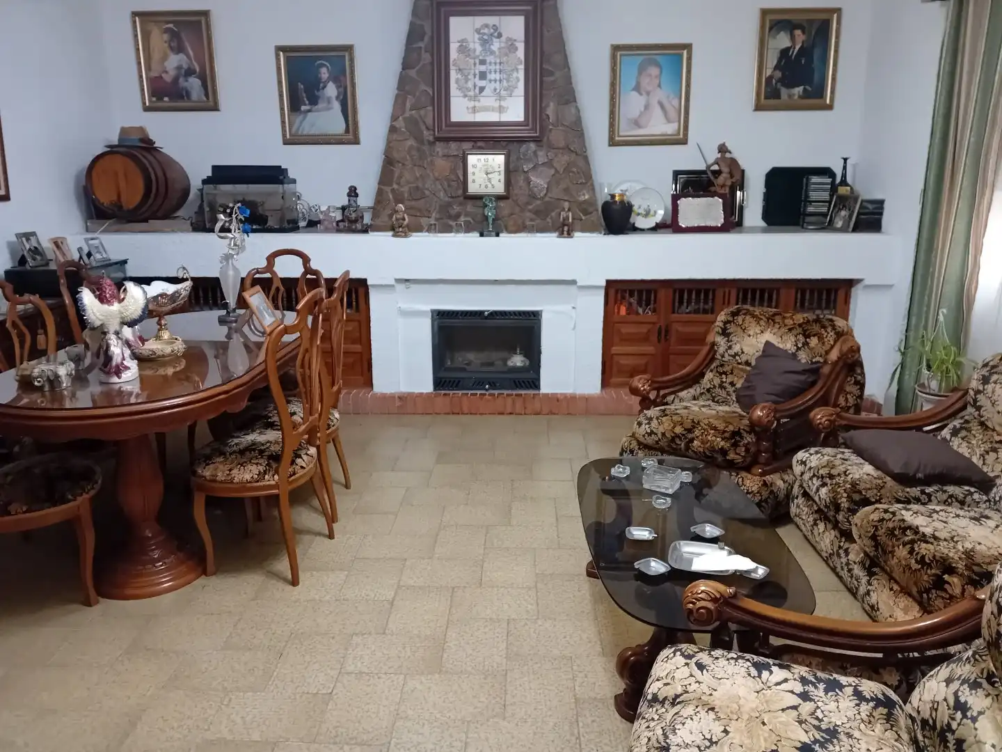 Living room of Houses for sale in Ciudad Real  with Air Conditioner, Heating and Private garden
