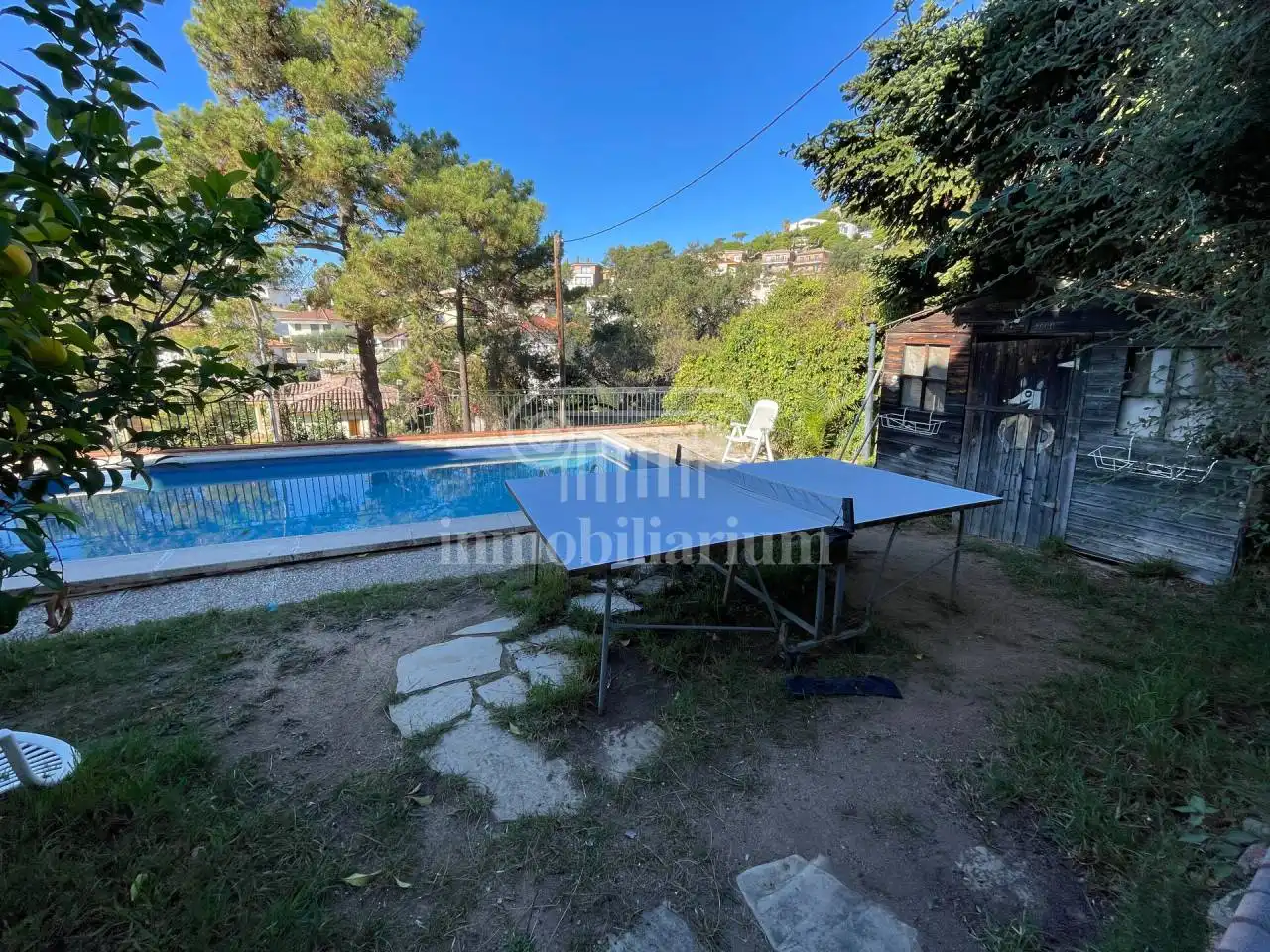 Jardí de Casa o xalet en venda en Lloret de Mar amb Calefacció, Jardí privat i Terrassa