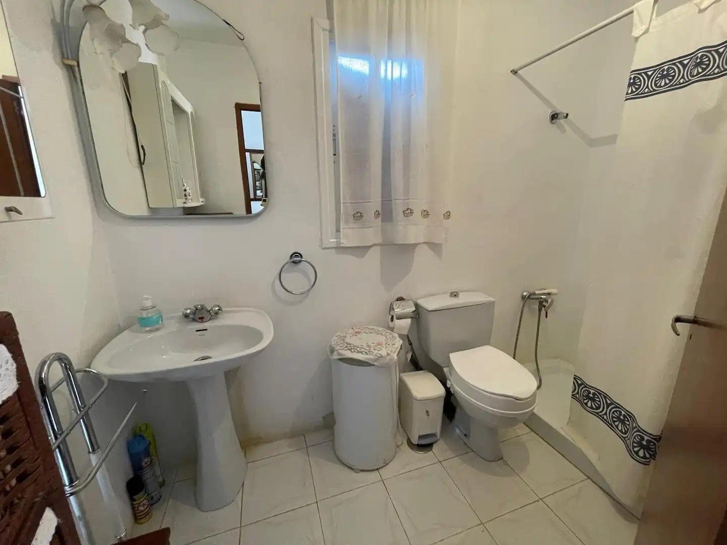 Badezimmer von Haus oder Chalet zum Verkauf in Cáceres mit Klimaanlage und Abstellraum