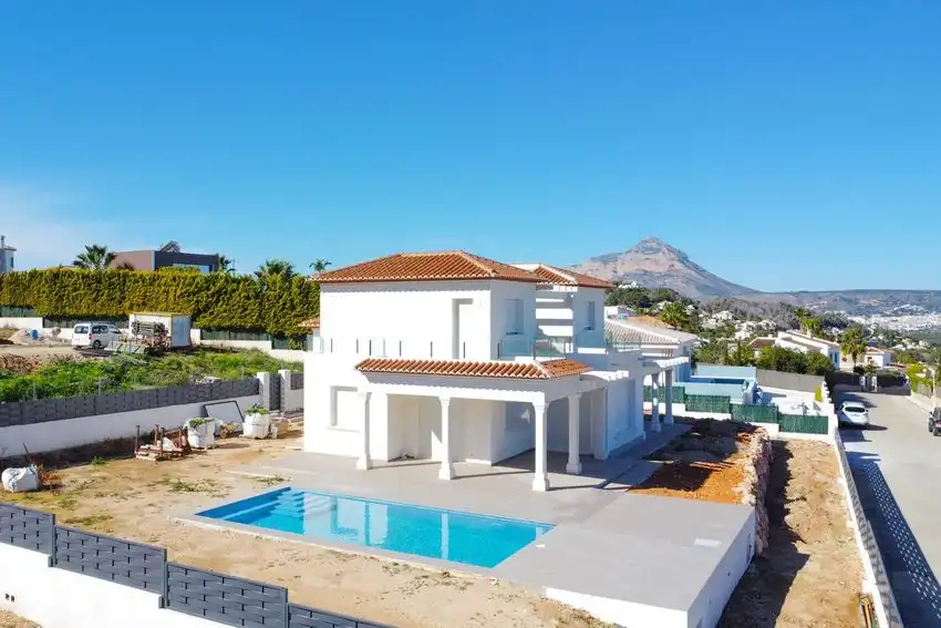 Vista exterior de Casa o chalet en venta en Jávea / Xàbia con Calefacción, Terraza y Piscina
