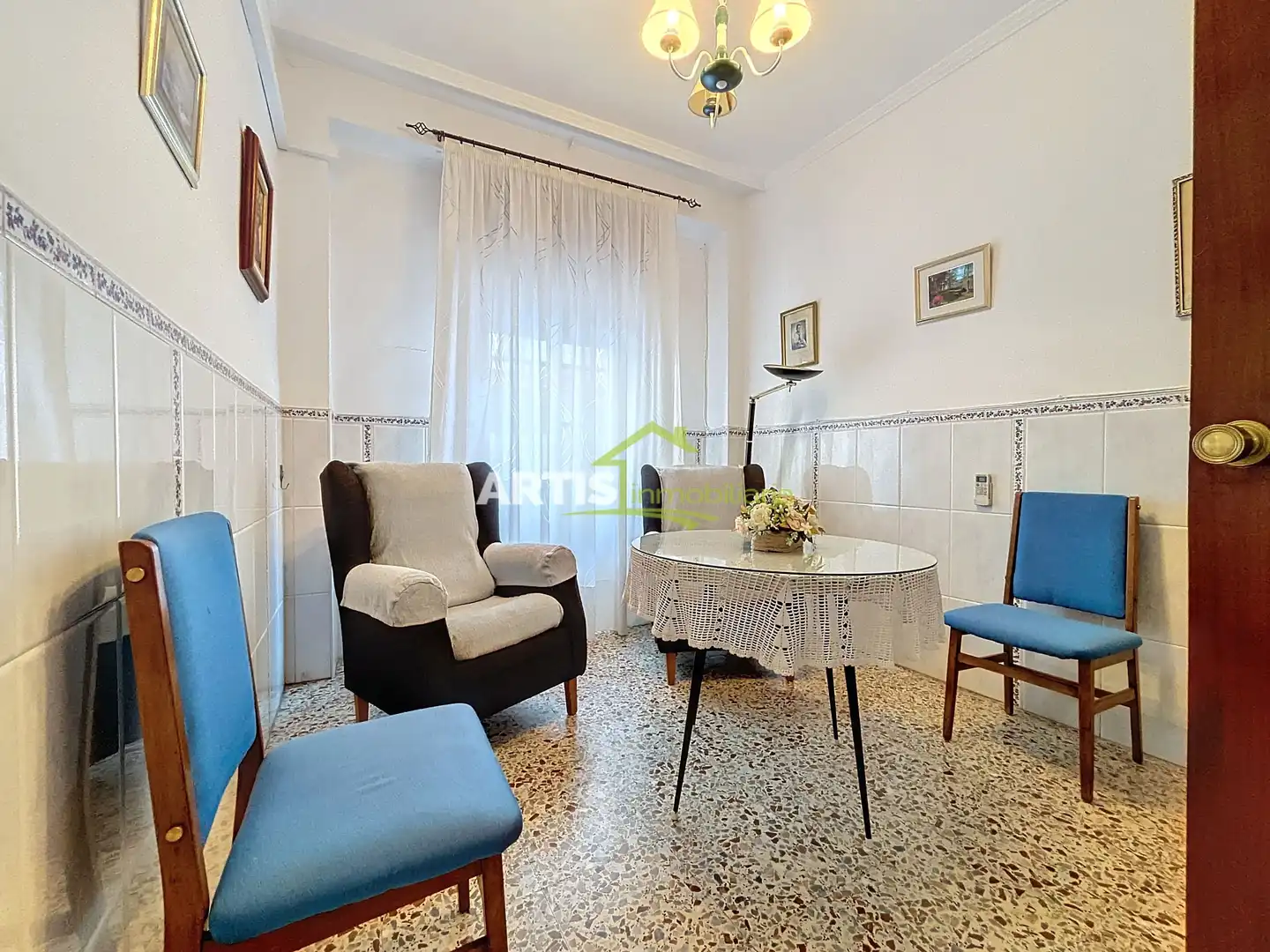 Sala de estar de Casa o chalet en venta en Puente Genil con Aire acondicionado, Terraza y Trastero