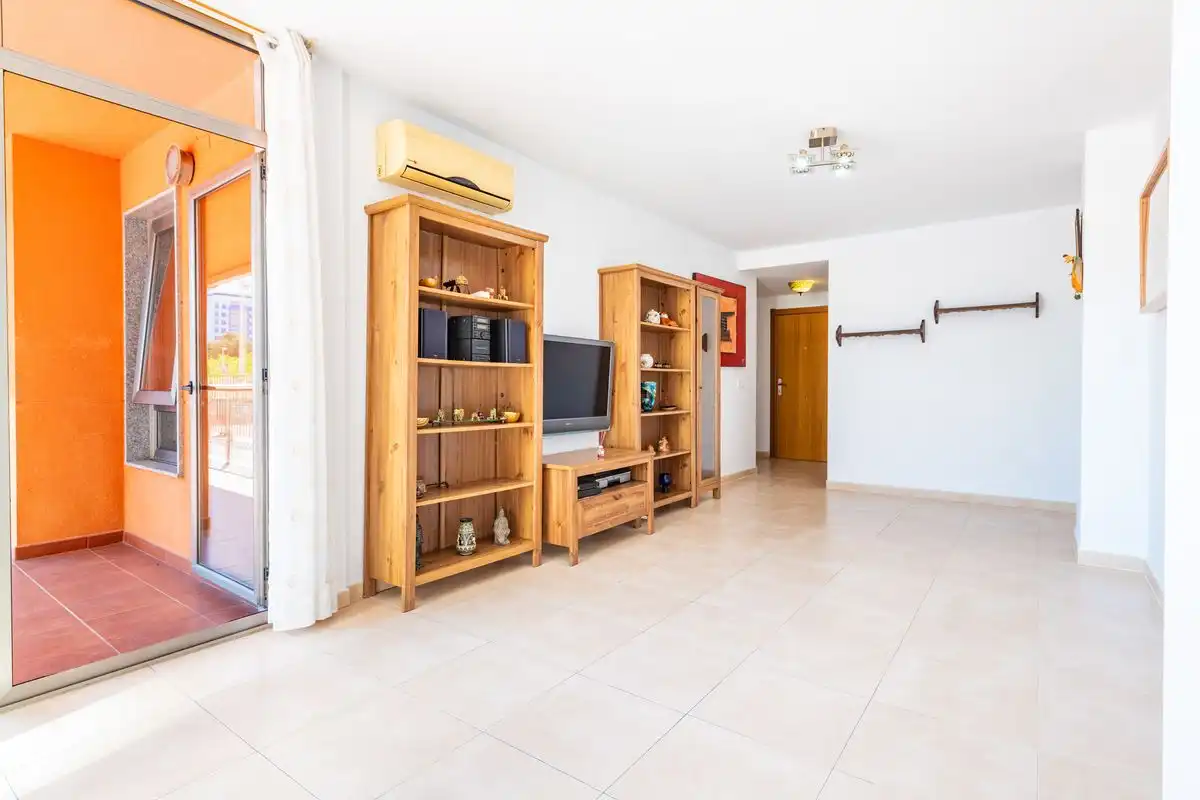 Sala d'estar de Estudi en venda en Oropesa del Mar / Orpesa amb Aire condicionat, Calefacció i Terrassa