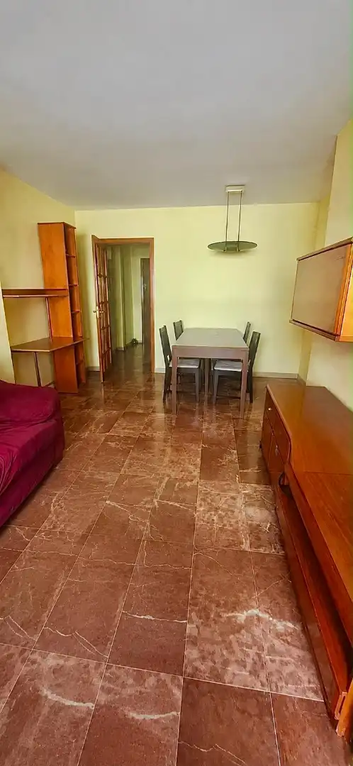 Dining room of Flat for sale in Málaga  with Air Conditioner, Terrace and Furnished