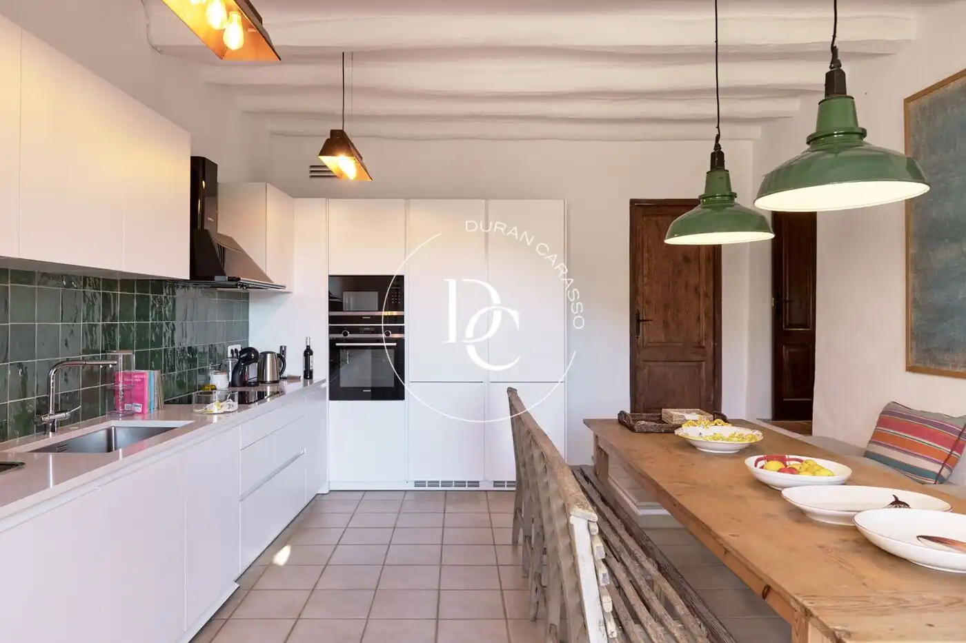 Cocina de Casa o chalet en venta en Torrelles de Foix con Aire acondicionado, Calefacción y Jardín privado
