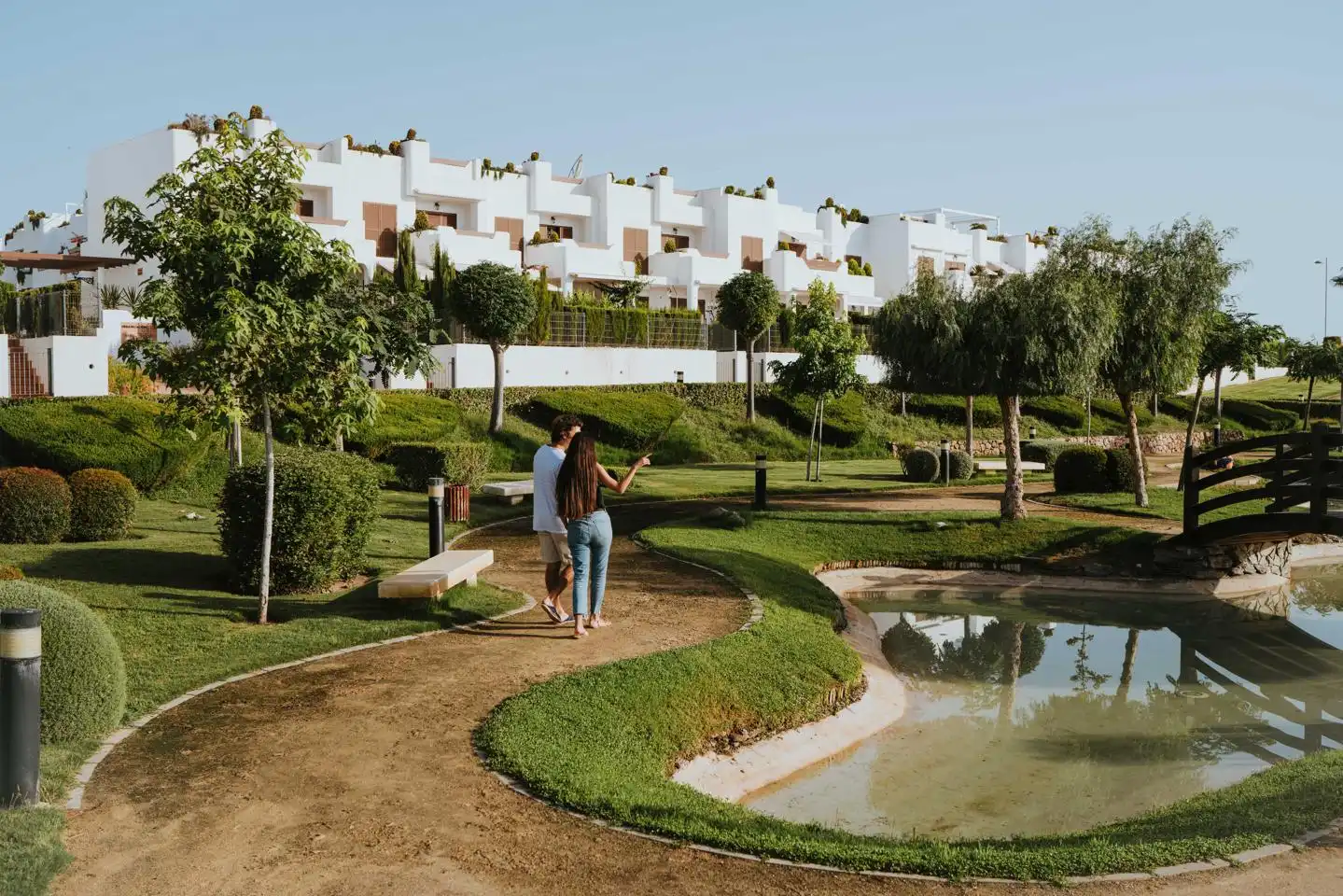 Vista exterior de Casa o xalet en venda en Pulpí amb Aire condicionat, Terrassa i Piscina