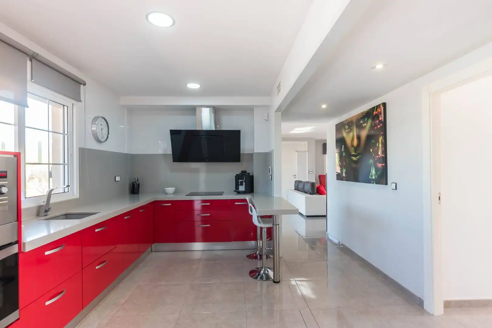 Cocina de Casa o chalet en venta en Murcia con Aire acondicionado, Calefacción y Terraza