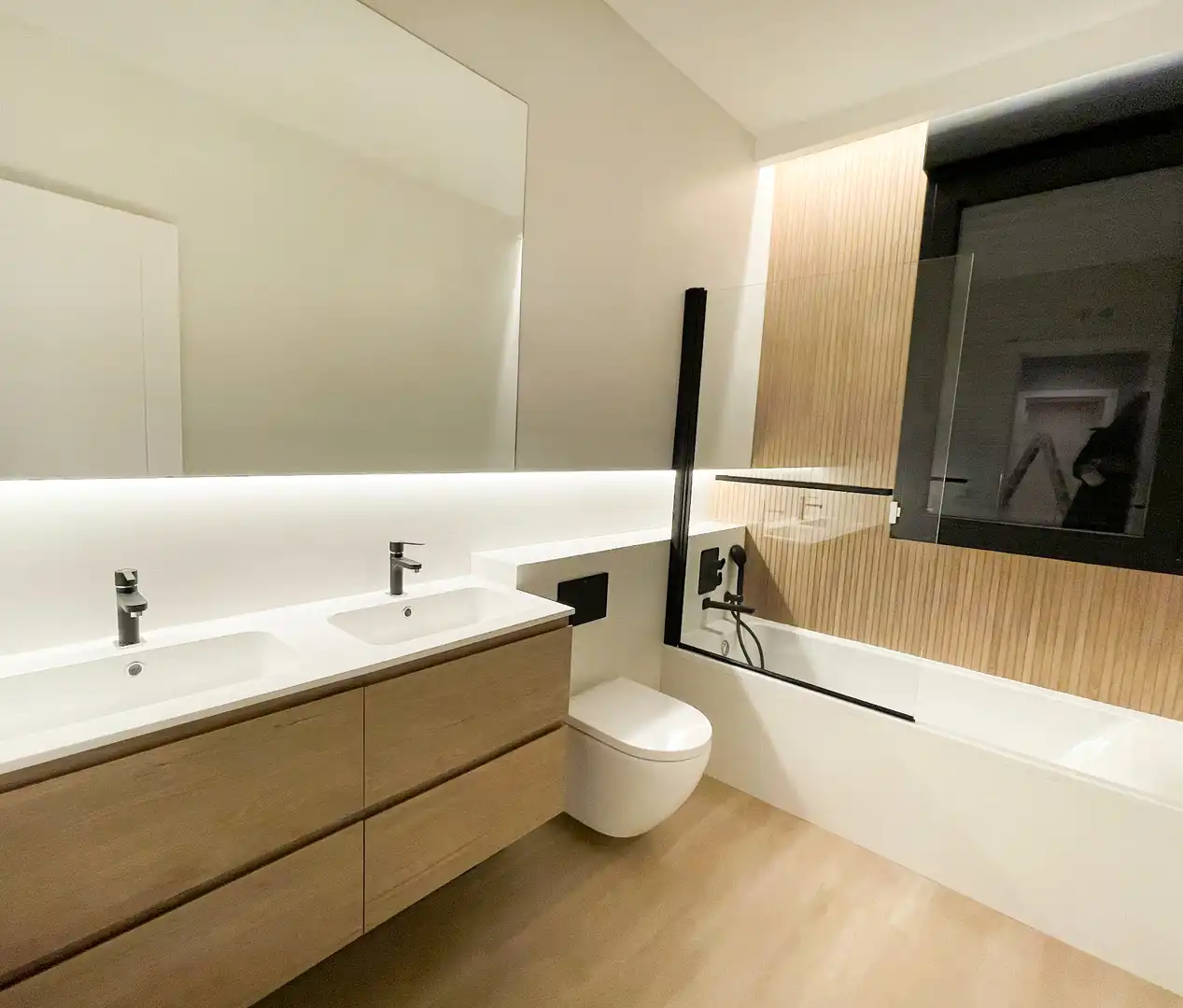 Baño de Casa o chalet en venta en Madrid con Aire acondicionado, Calefacción y Jardín privado