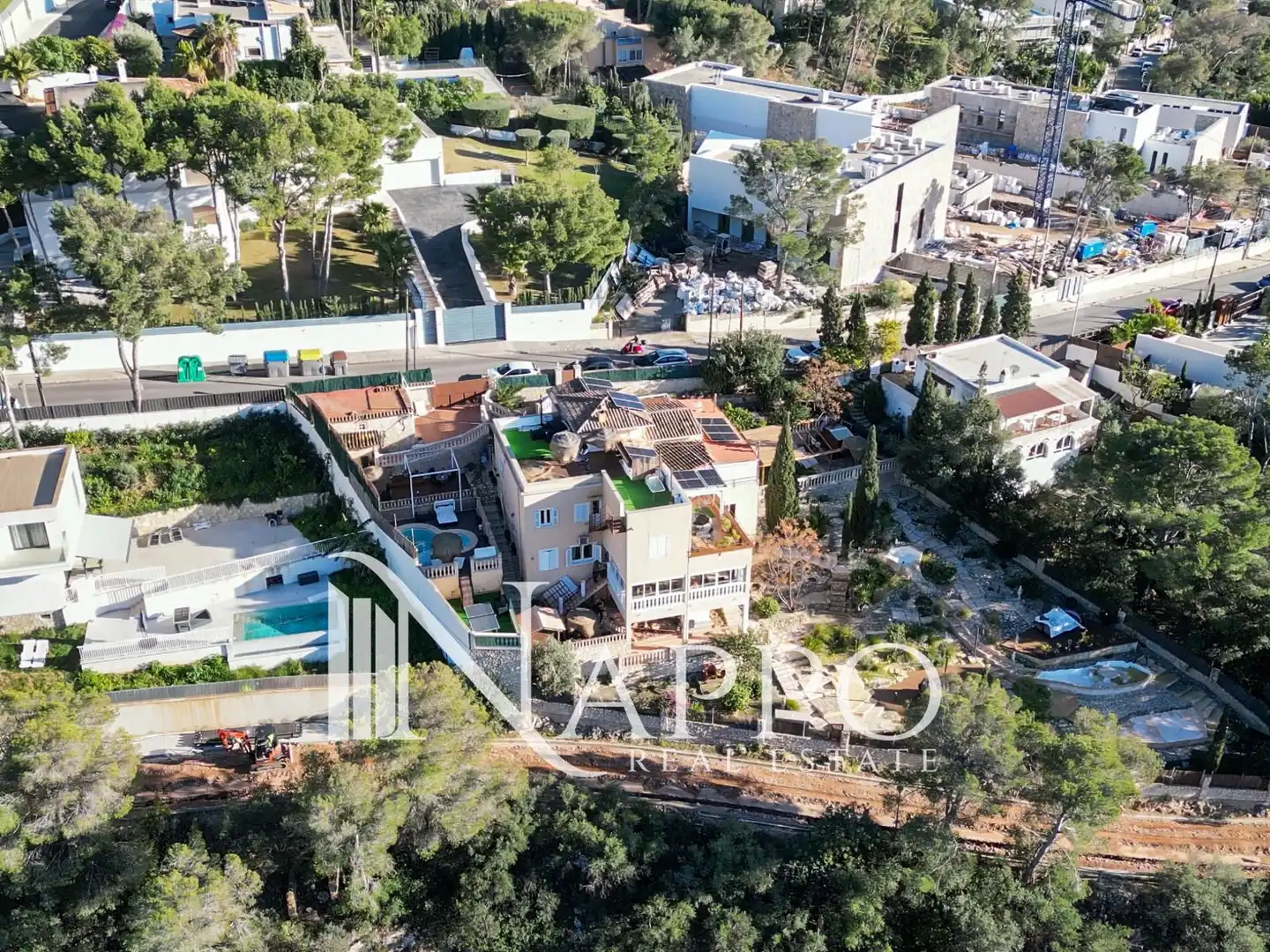 Vista exterior de Pis de lloguer en Calvià amb Aire condicionat, Calefacció i Terrassa