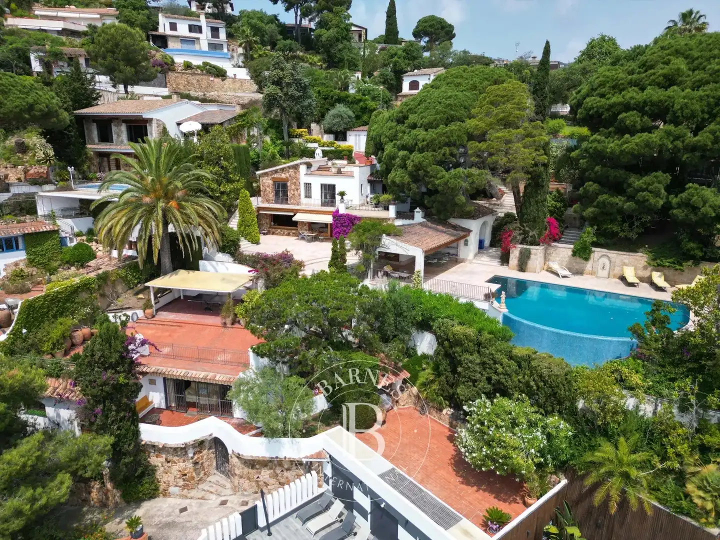 Vista exterior de Casa o xalet en venda en Lloret de Mar amb Aire condicionat, Calefacció i Jardí privat