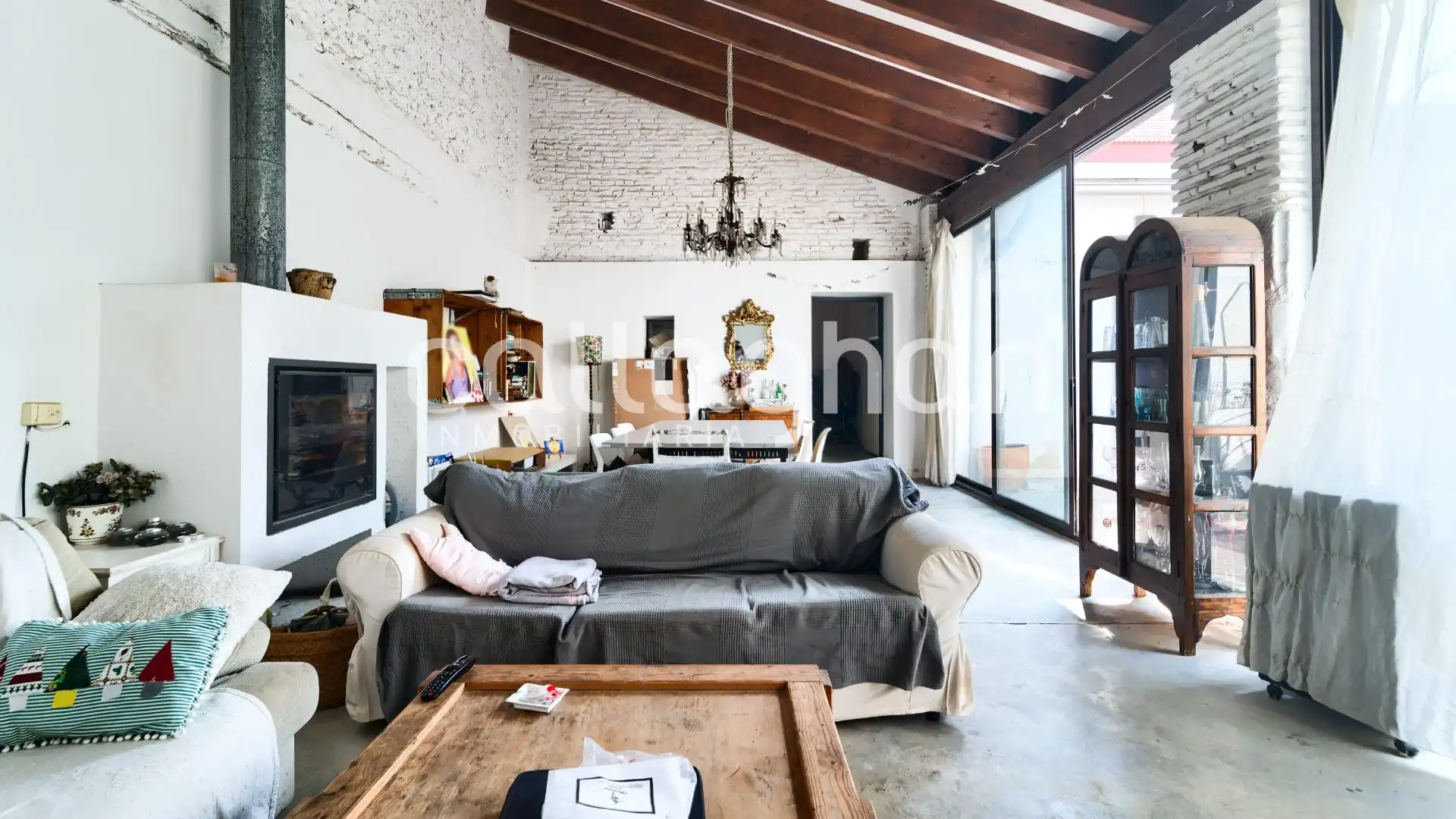 Sala de estar de Casa o chalet en venta en Valencia con Piscina