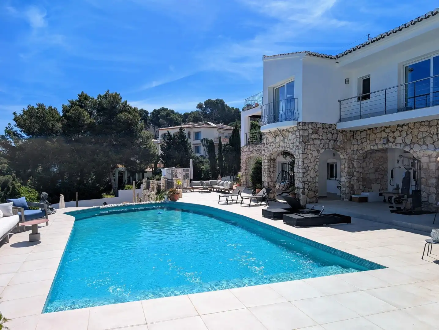 Swimming pool of Houses for sale in Jávea / Xàbia