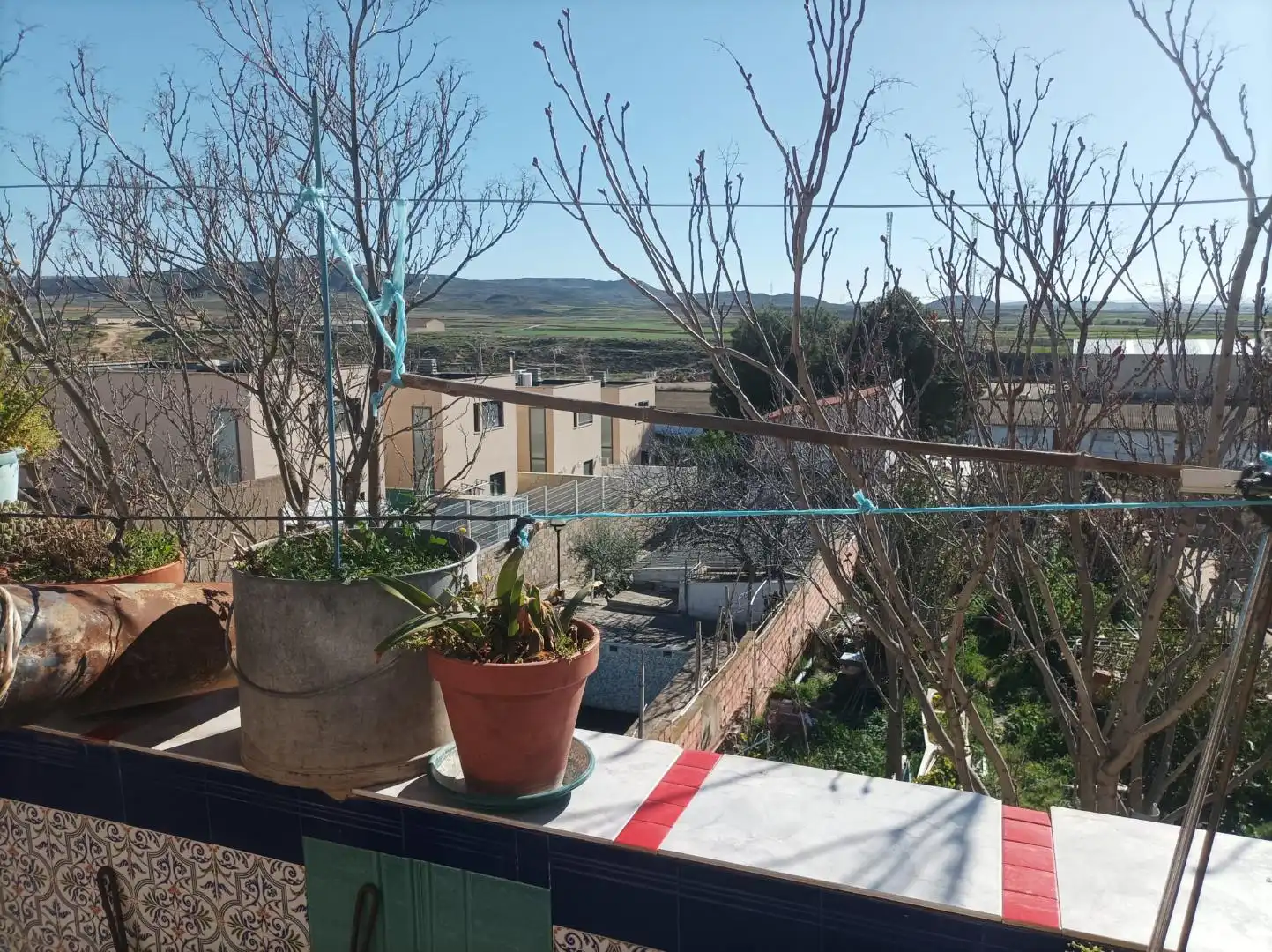 Vista exterior de Casa o xalet en venda en Botorrita amb Terrassa i Moblat