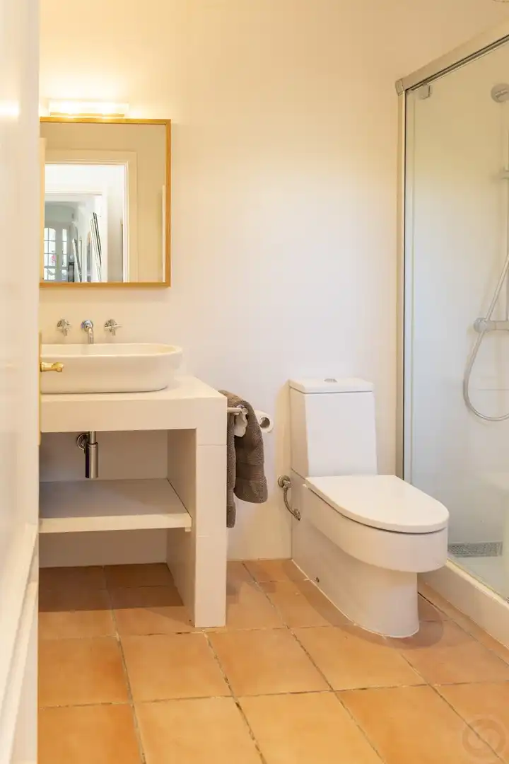 Baño de Casa adosada en venta en Begur con Calefacción, Trastero y Piscina