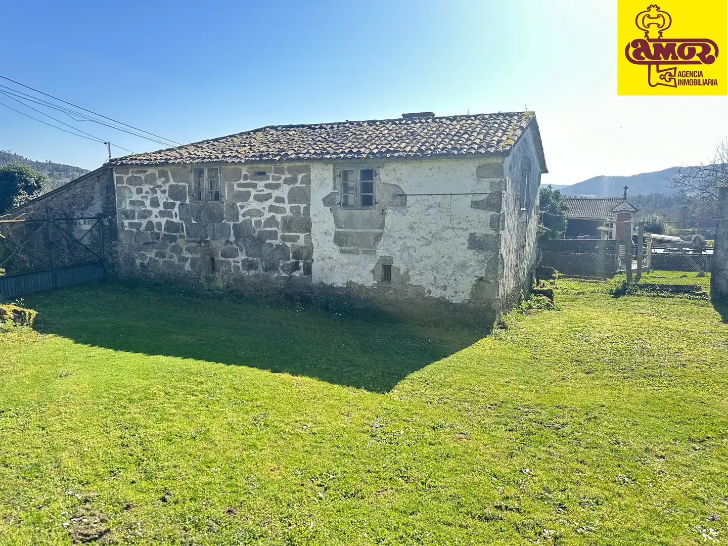 Vista exterior de Casa o xalet en venda en Teo amb Jardí privat