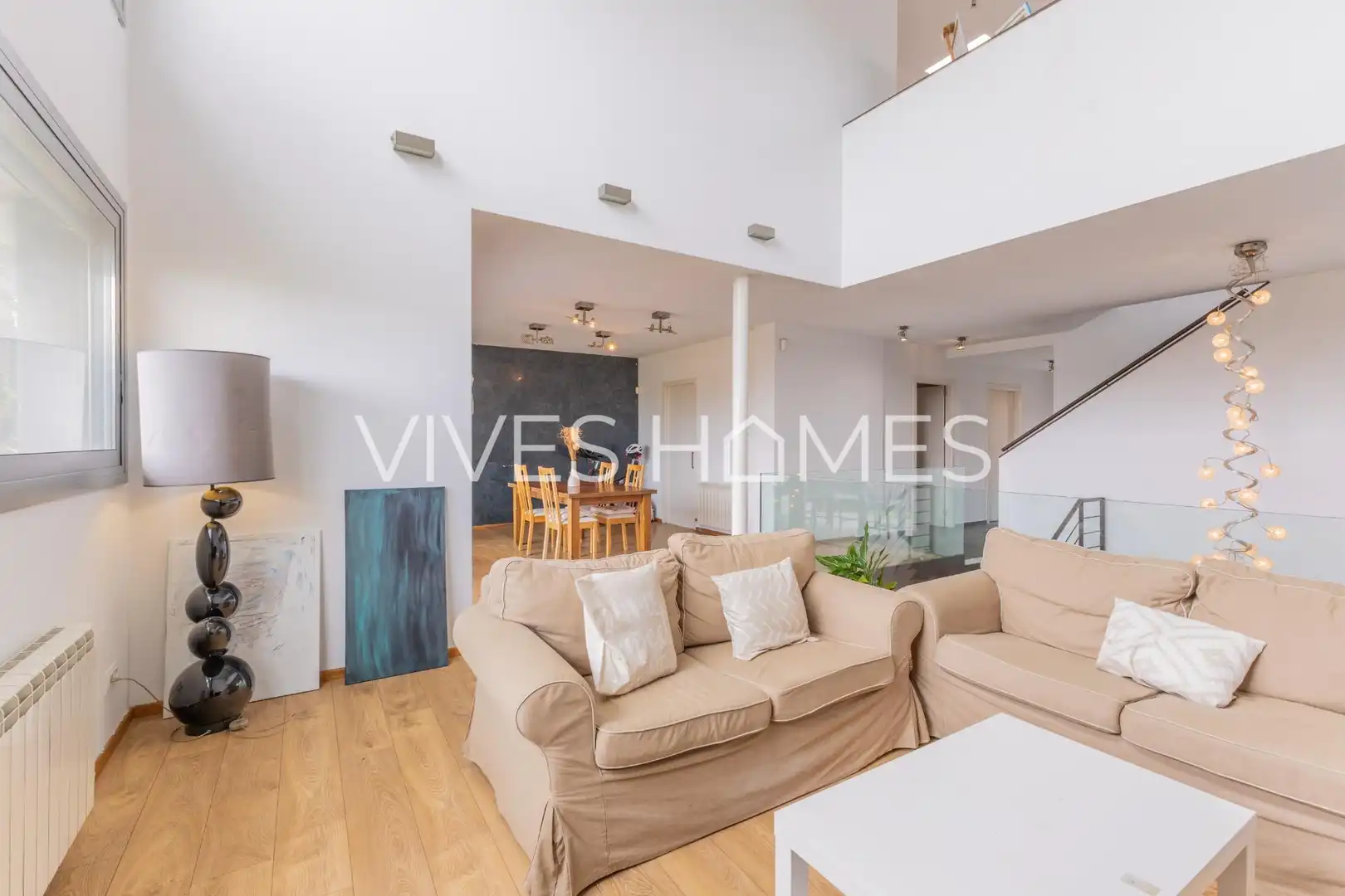 Living room of Houses for sale in Mataró  with Heating, Private garden and Terrace
