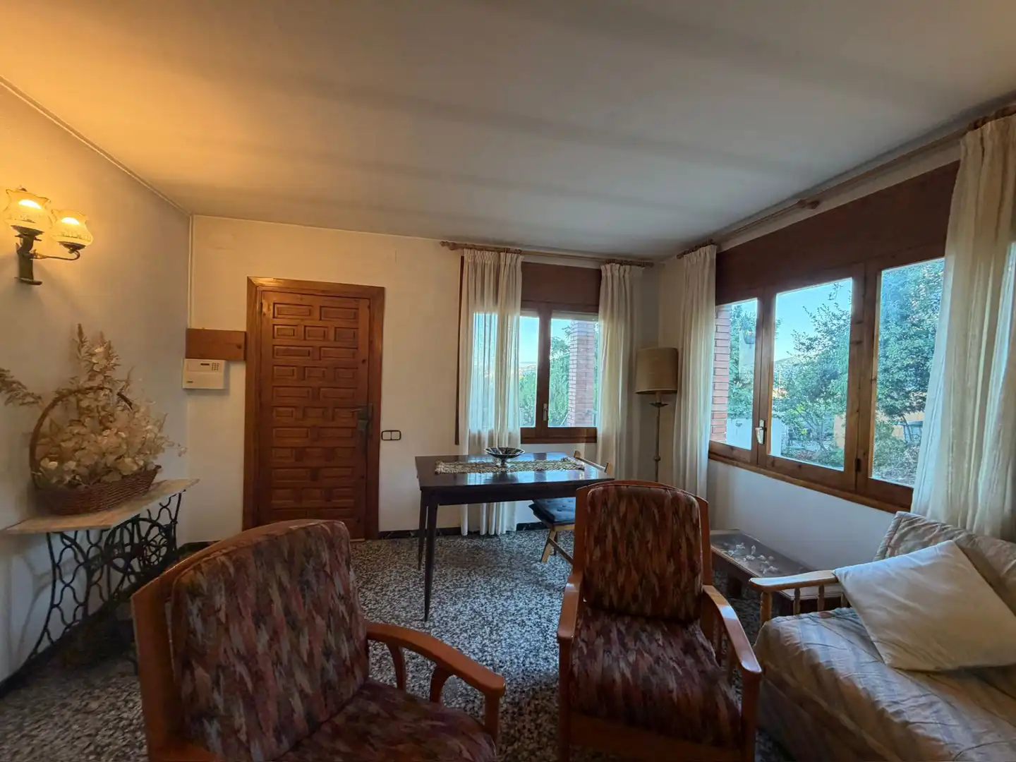 Living room of Houses for sale in Vallirana  with Private garden, Terrace and Balcony
