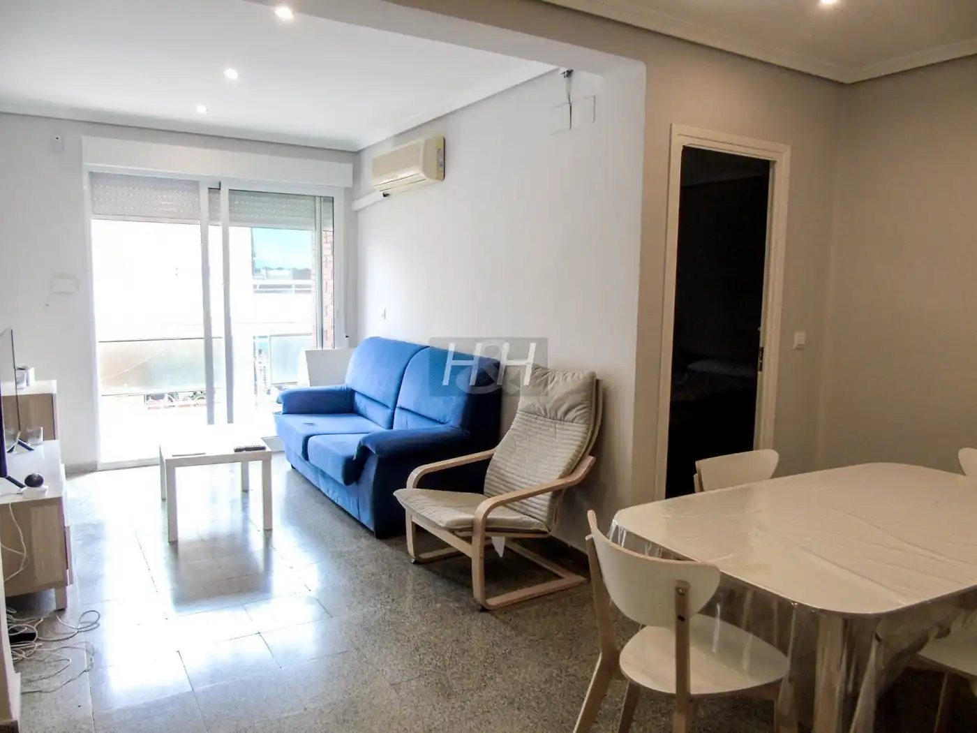Living room of Flat for rent in Burjassot  with Balcony