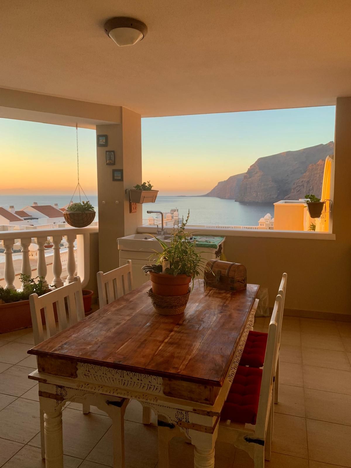 Terrace of Apartment for sale in Santiago del Teide  with Air Conditioner, Terrace and Swimming Pool