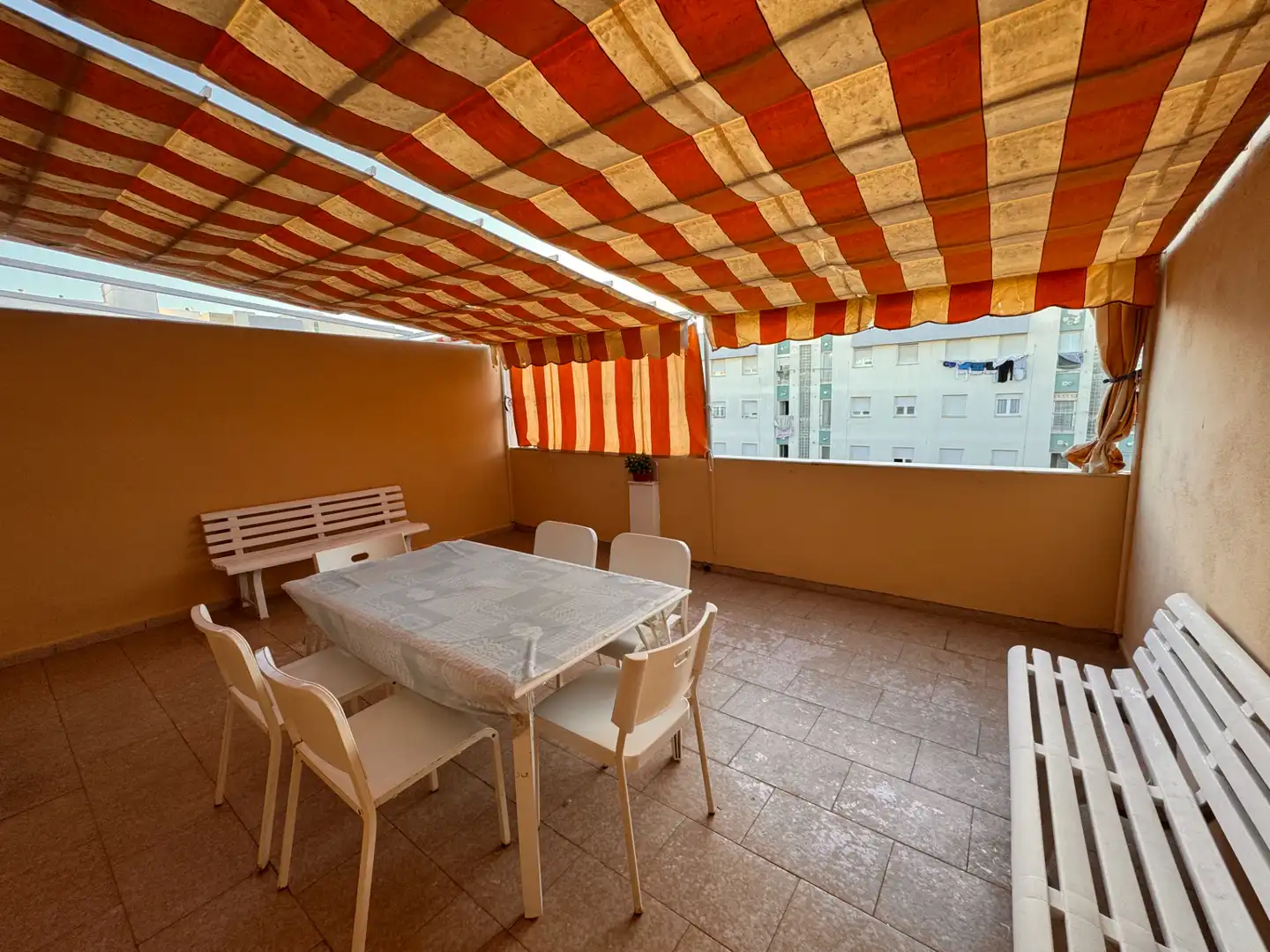 Terraza de Dúplex en venta en Cádiz con Terraza, Trastero y Amueblado