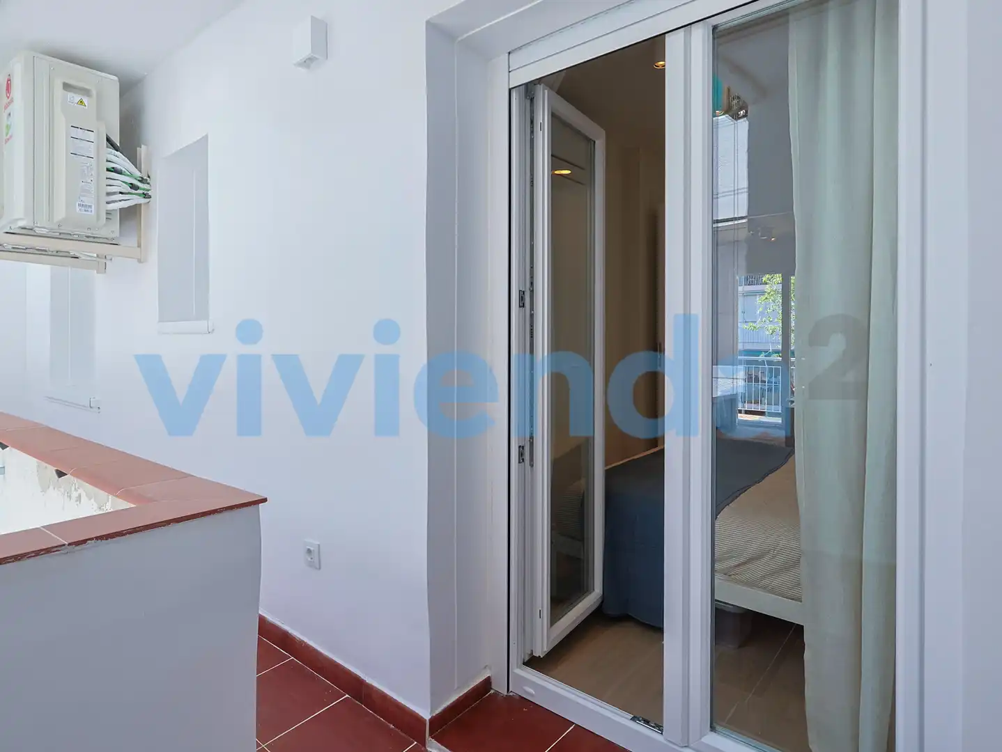 Terraza de Piso de alquiler en Madrid con Aire acondicionado, Calefacción y Terraza