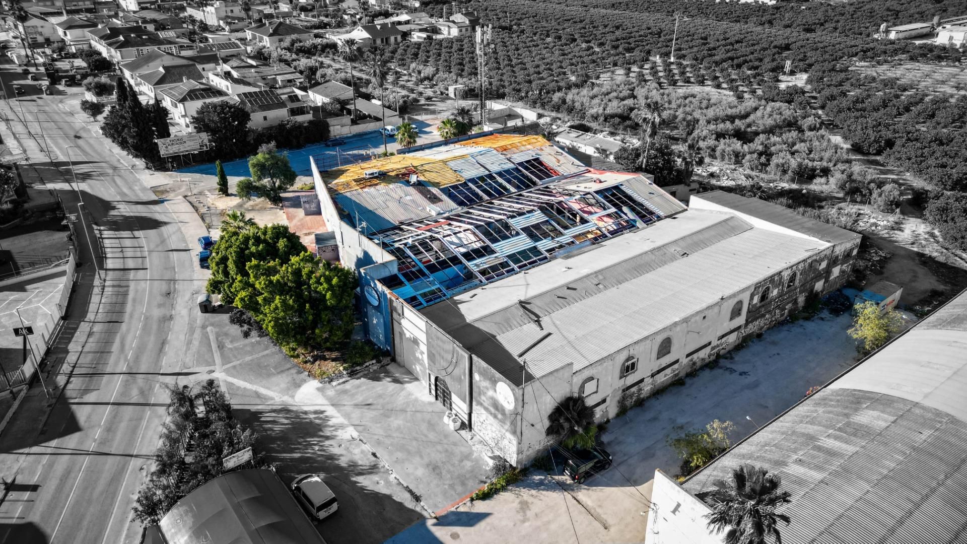Exterior view of Industrial buildings for sale in  Murcia Capital