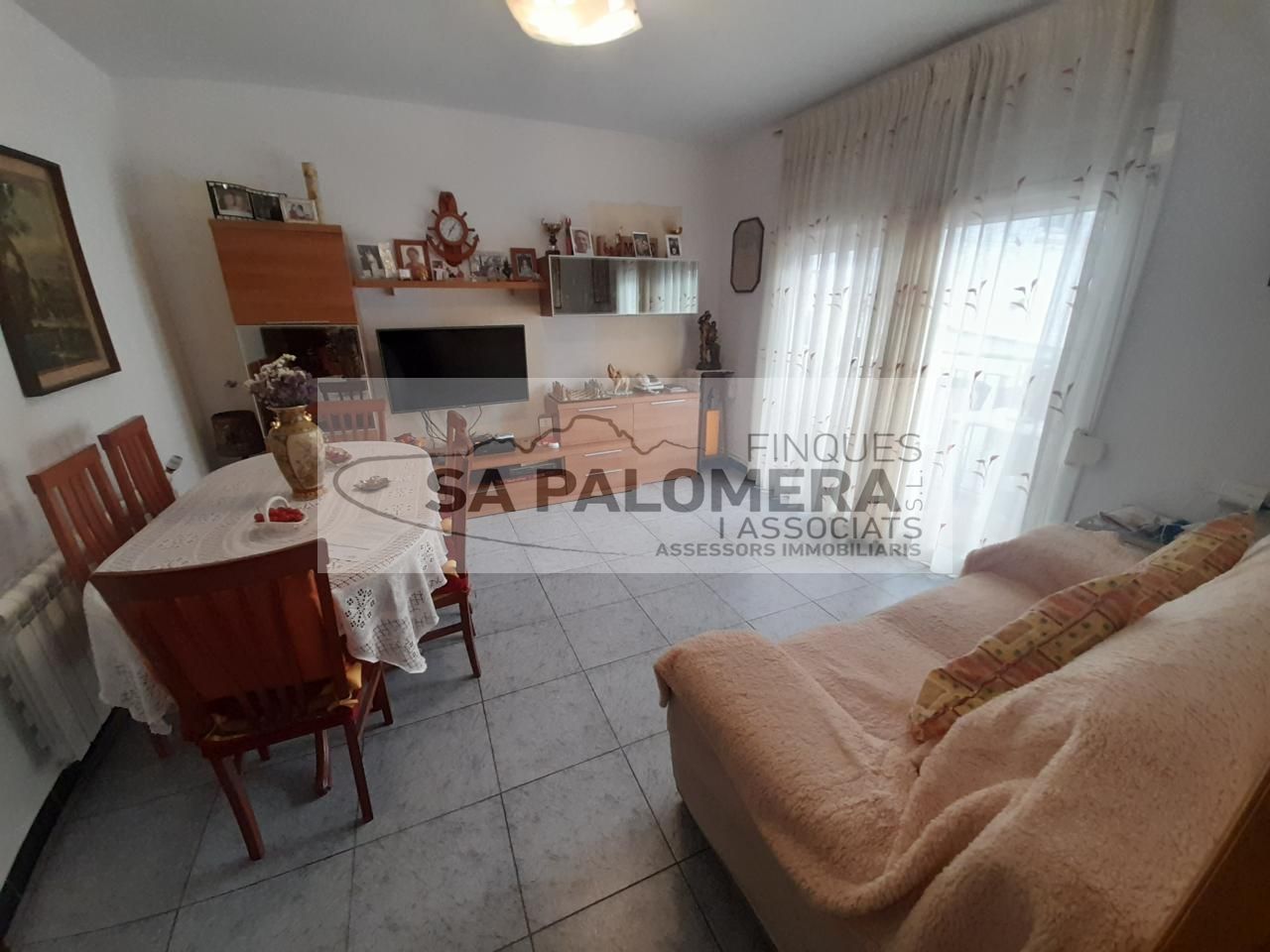 Sala d'estar de Pis en venda en Blanes amb Calefacció i Terrassa