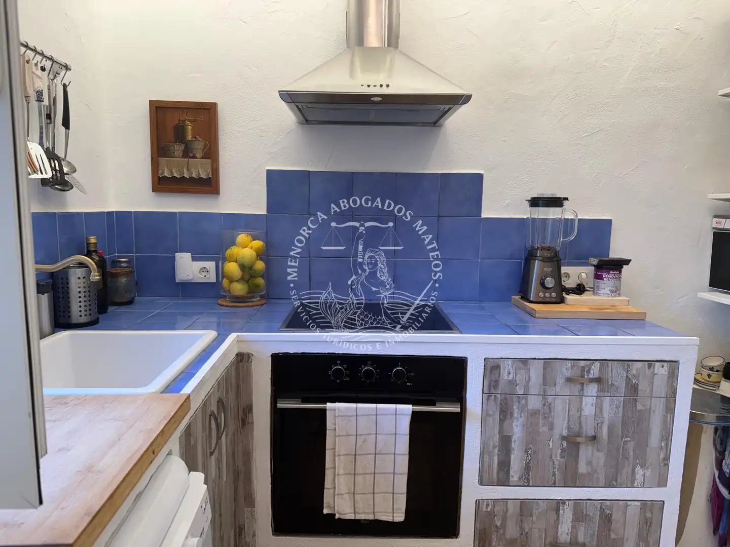 Cocina de Finca rústica en venta en Maó - Mahón con Aire acondicionado, Jardín privado y Terraza