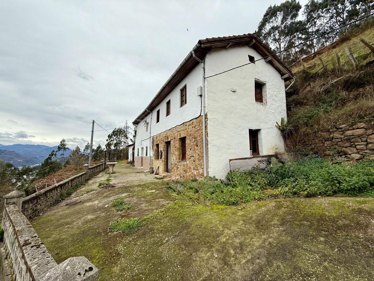 Exterior view of House or chalet for sale in Mieres (Asturias)  with Terrace, Storage room and Swimming Pool