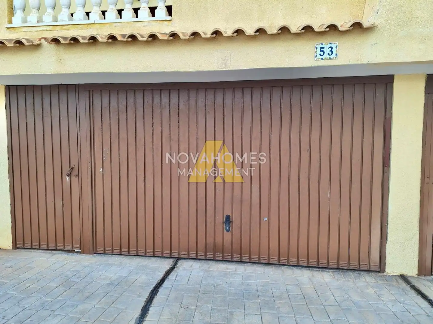 Parking of Duplexes for sale in La Manga del Mar Menor  with Air Conditioner, Heating and Terrace
