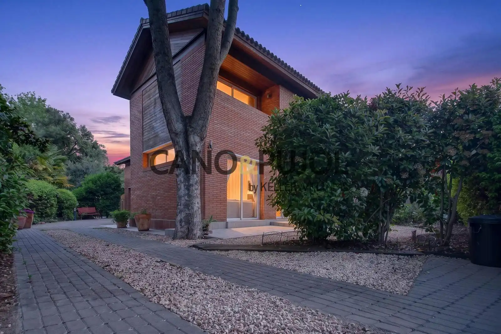Vista exterior de Casa o xalet en venda en Sant Cugat del Vallès amb Aire condicionat, Calefacció i Terrassa