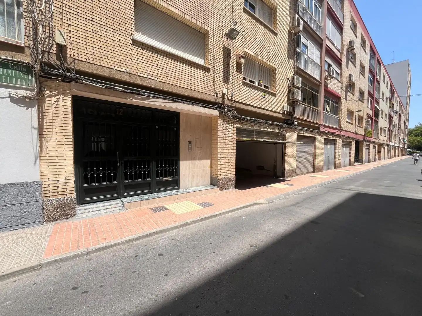 Vista exterior de Garatge de lloguer en Cartagena